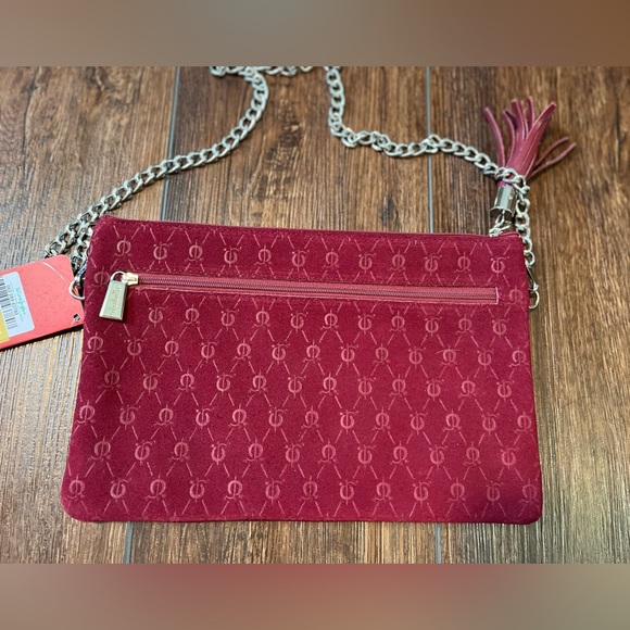 NWT el caballo leather crossbody with removable chain to switch to clutch. Spain - Picture 3 of 14